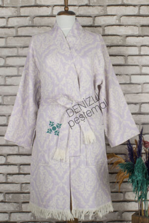 Damask Kimono Robe 1